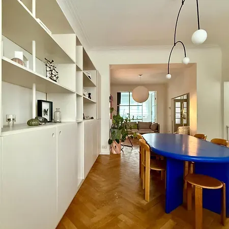 2 Bedrooms - Baby Crib & Furnished Terrace In Lovely Apartman Brüsszel
