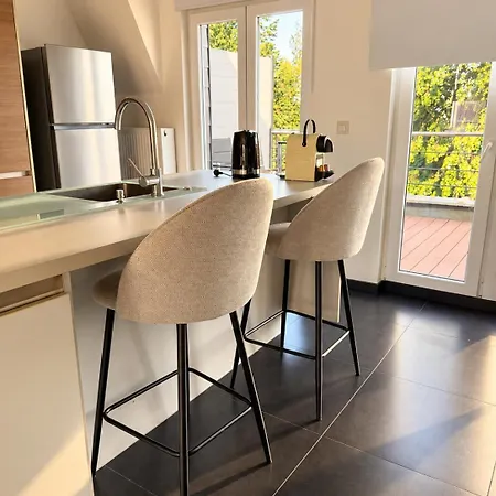 Duplex Cosy Et Luxueux De 110m2 Avec Terasse Tres Proche De L'atomium Apartment