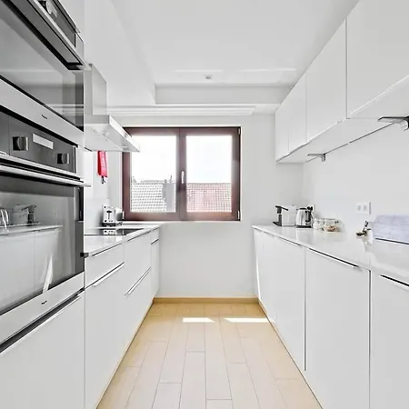 Apartment Elegant 3-bedroom In Ixelles Wit Brüssel