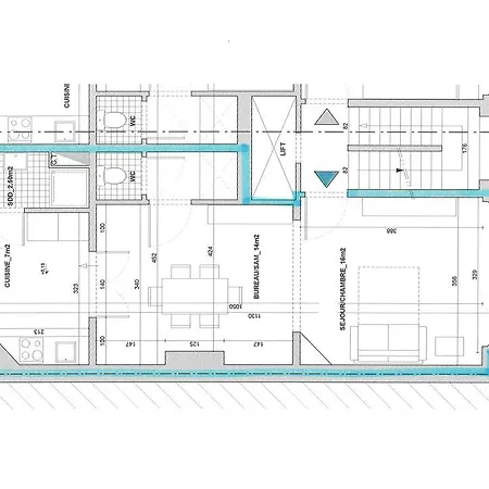 Sainte Catherine Art Deco Apartment Brussels