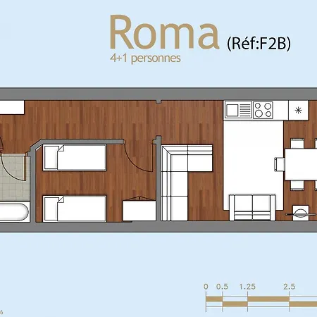 Center Apartements Fourche Apartment