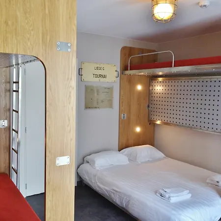Train Hostel Brüsszel