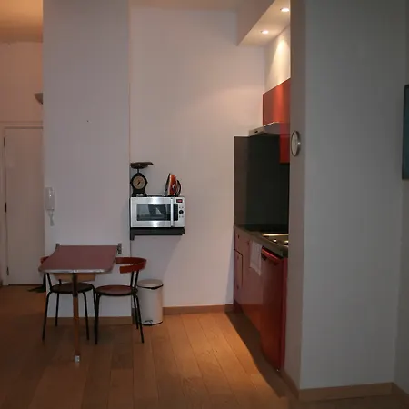 Train Flat Apartman Brüsszel