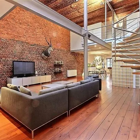 Penthouse Loft Moderne شقة بروكسل
