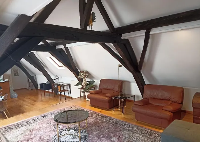 Quiet Duplex Of 120 Sqm In Historical Center Daire Brüksel