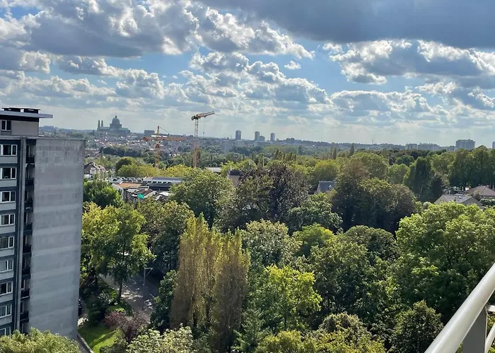 Furnished - Bright, Modern In Brussels, 15 Minutes Walk From The Atomium Apartment