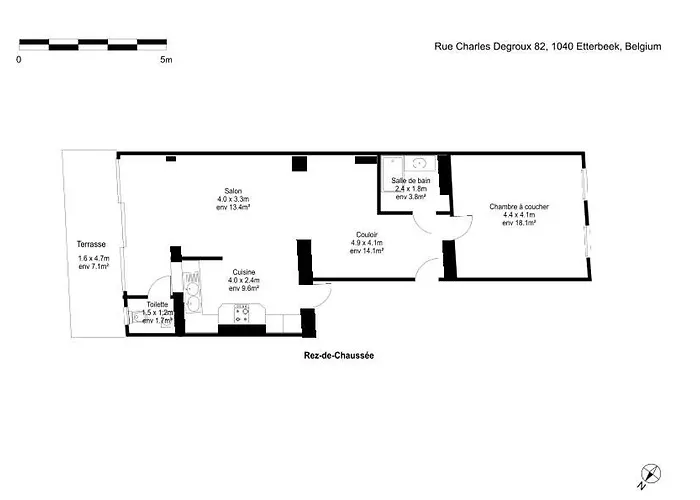 Degroux 82 - Self Check In By Homenhancement Daire *