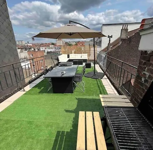 Duplex Avec Terrasse Quartier Europeen Apartmán Brusel