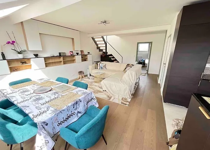 Duplex Avec Terrasse Quartier Europeen Apartmán