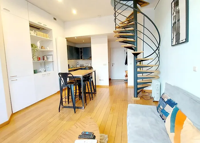 아파트 New Stylish Grand Place Center Duplex 브뤼셀