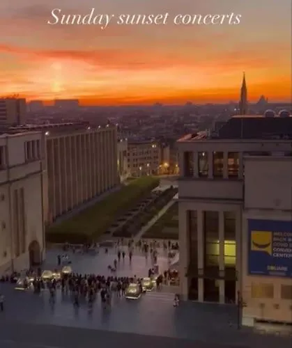 アパート Panorama Mont Des Arts ブリュッセル