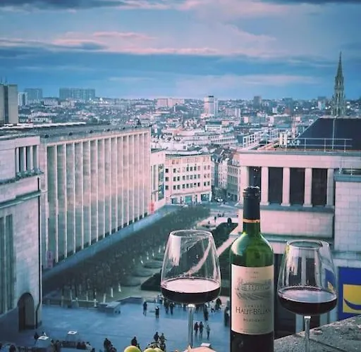 Panorama Mont Des Arts ブリュッセル