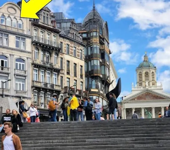 アパート Panorama Mont Des Arts ブリュッセル