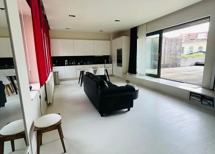 Down Town Penthouse With Private Parking Bryssel