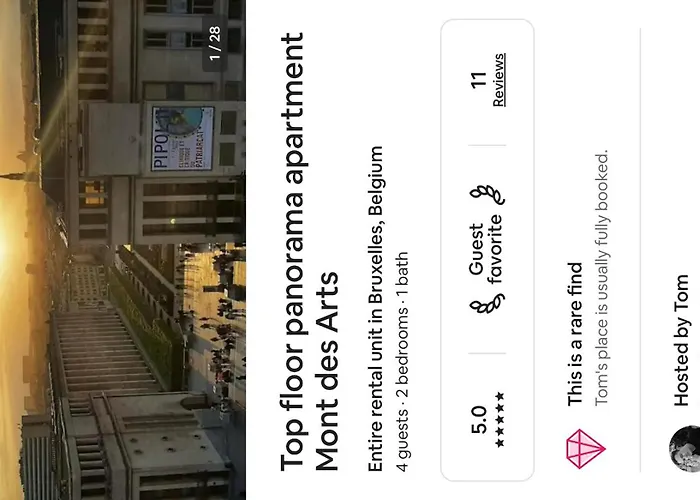 アパート Panorama Mont Des Arts *