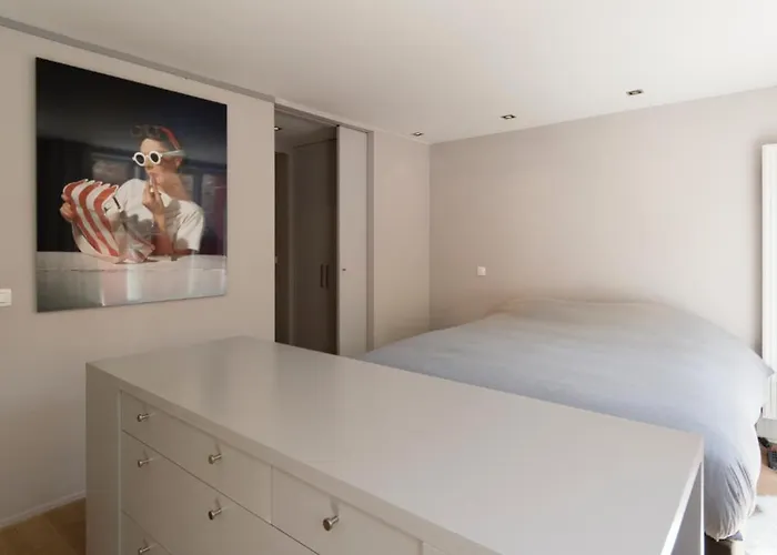 דירה Flagey Terrace Design