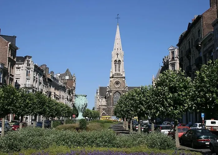 아파트 Charming House With Garden 브뤼셀