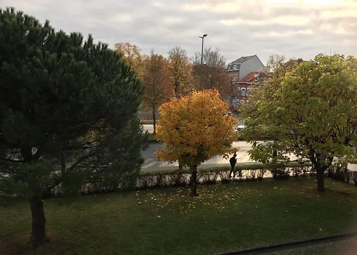 солнечная комфортная студия в андерлехт с лифтом Appartement