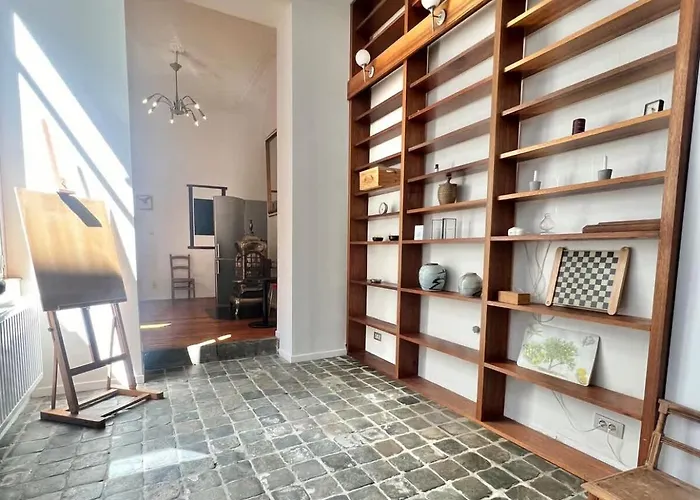 Prázdninový dům Etonnante Maison Au Style Unique A Bruxelles! Brusel