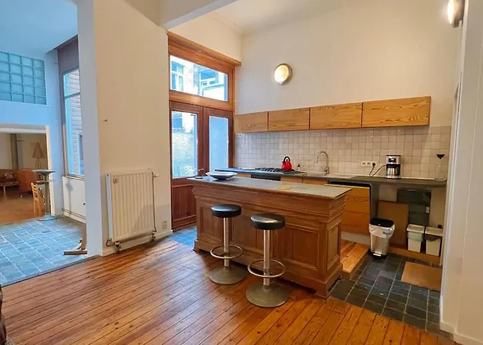 Prázdninový dům Etonnante Maison Au Style Unique A Bruxelles!