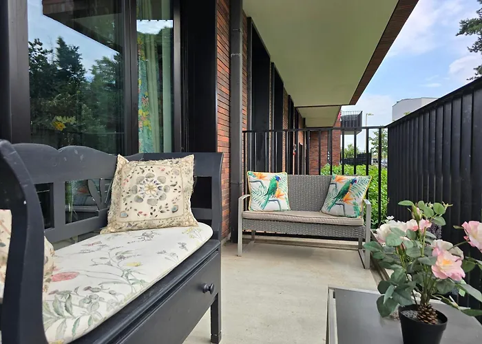 Apartmán 1br Metro Hopital Erasme Bordet Handicapt Friendly *