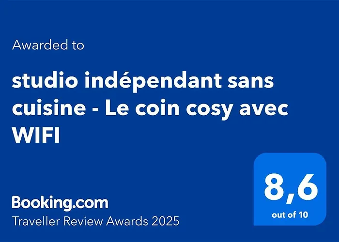 Apartman Independant Sans Cuisine - Le Coin Cosy Avec Wifi *