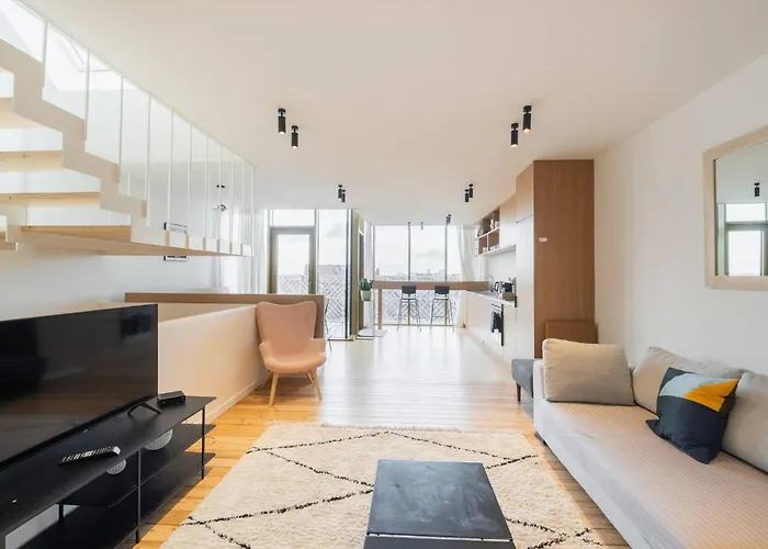 Apartment Floor New Duplex Stunning View In Trendy St Gilles