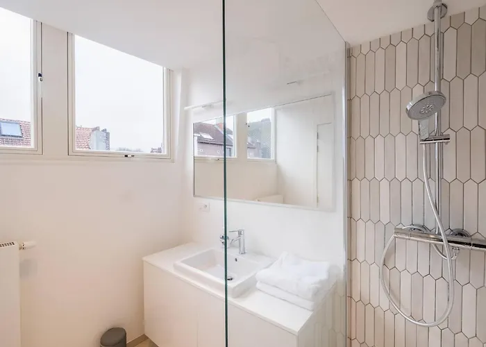 Apartment Floor New Duplex Stunning View In Trendy St Gilles *