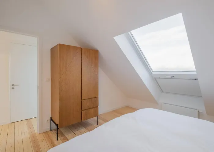 Floor New Duplex Stunning View In Trendy St Gilles Apartment