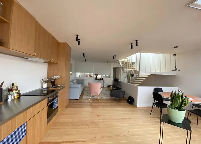 Floor New Duplex Stunning View In Trendy St Gilles Apartment