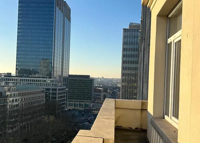 Apartment Lovely Loft In Panoramic View! Brussels