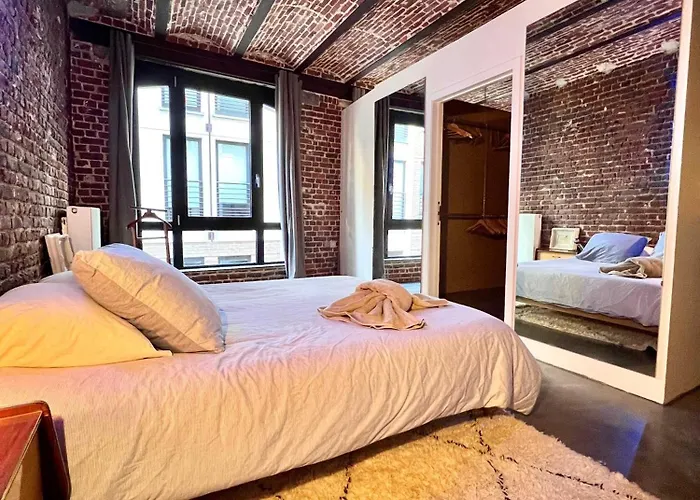 Appartement Loft Matyse - 3 Min To Manneken Pis Brussel