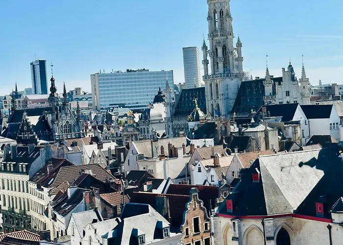 Penthouse Grand Place - 2bd - 200sqm Terrace Bryssel