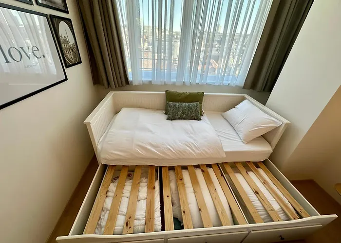 Penthouse Grand Place - 2bd - 200sqm Terrace Lägenhet