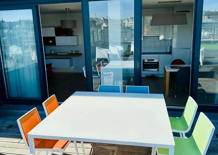 Penthouse Grand Place - 2bd - 200sqm Terrace Lägenhet Bryssel