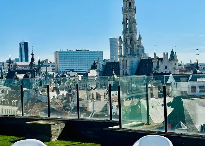 Penthouse Grand Place - 2bd - 200sqm Terrace Lägenhet Bryssel