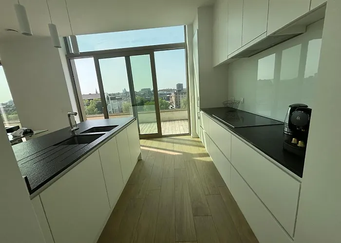 Splendid Penthouse In Center With Water View Apartment