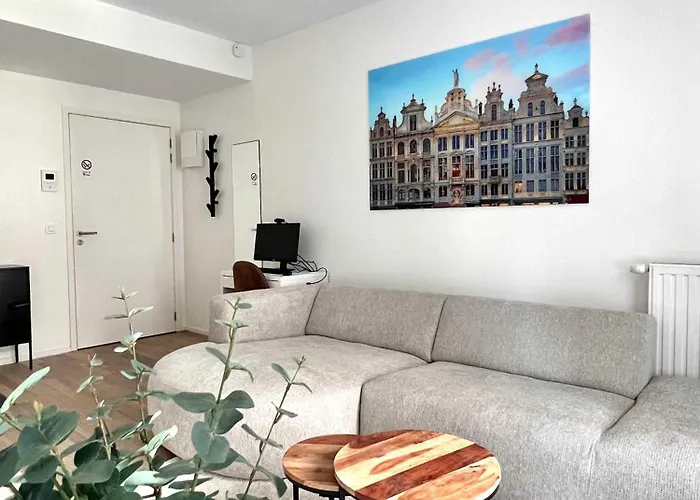 公寓 Cozy 2 Min From Grand Place