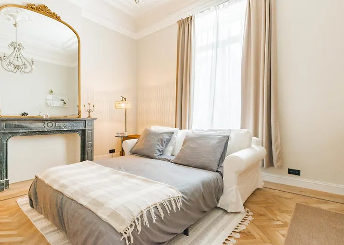 公寓 Elegance Du Quartier Europeen Parking Gratuit