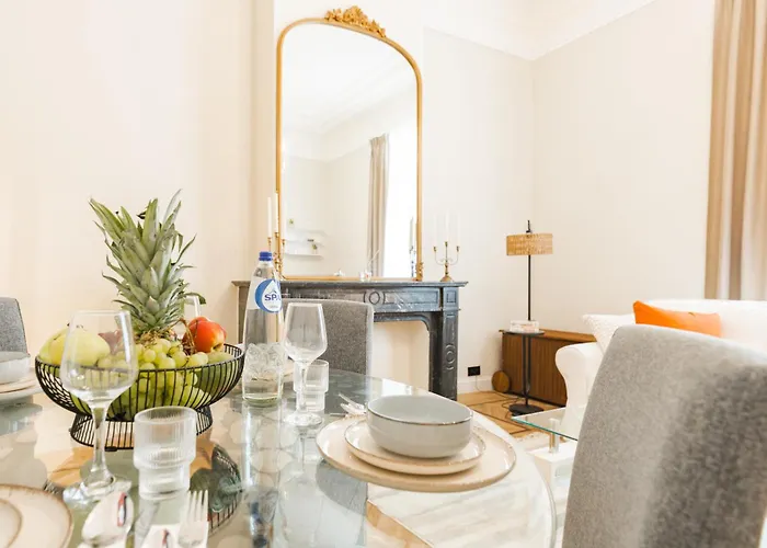 公寓 Elegance Du Quartier Europeen Parking Gratuit