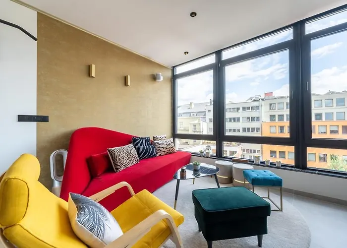 Ecstatic Living Ixelles, Luxury In The European Quarter Apartman *