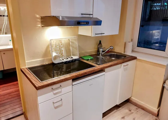 Modern Half-basement 1br Near Montgomery & Vub Apartamento *