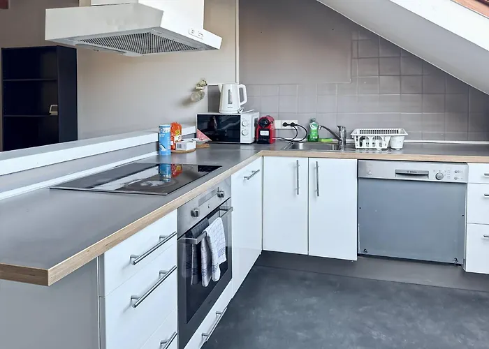 Charming Entire Duplex For 5 In Saint-gilles, Apartament