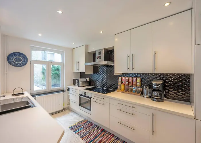 게스트하우스 Euro Edens Cosy Historic In Jacuzzi, Garden, Location 브뤼셀