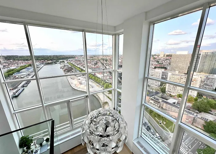 Skyline Penthouse 220 M2 Of Refined Elegance فندق مبيت وإفطار