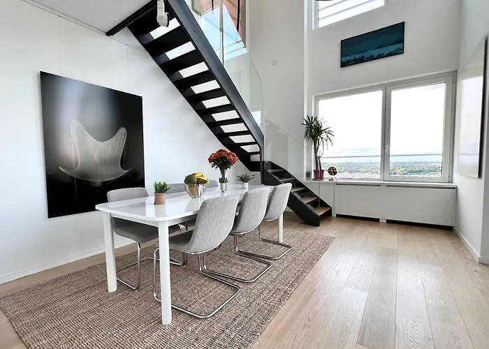 Luxury Skyline Penthouse In 220 M2 Of Elegance فندق مبيت وإفطار 4*