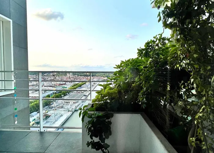 فندق مبيت وإفطار Luxury Skyline Penthouse In 220 M2 Of Elegance