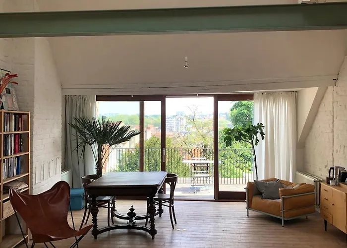 Apartment Penthouse In A Family House