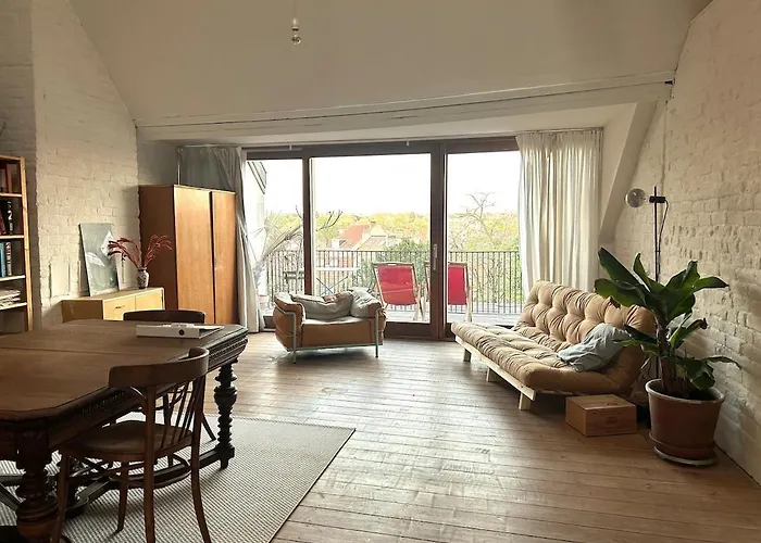 Penthouse In A Family House