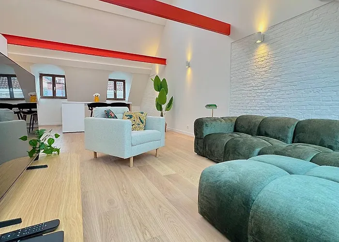Duplex Design&élégant Au Coeur De Bruxelles